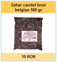 Zahar candel brun belgian 500 gr