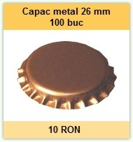 capac metal pentru sticle bere