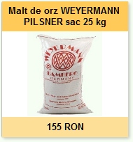 malt de orz WEYERMANN PLISNER sac 25 kg