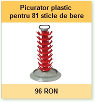 picurator plastic pentru sticle bere