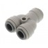 Conector John Guest Speedfit Divizor Dublu 3/8" 