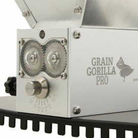 moara malt ajustabila GRAIN GORILLA PRO cu 3 role din otel inox