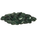 capac metal pentru sticle bere 26 mm VERDE 100 buc