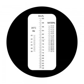 refractometru miere 12-27% apa/58-90 brix