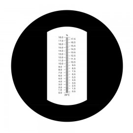 refractometru bere 0-18° PLATO/0,1°+ATC